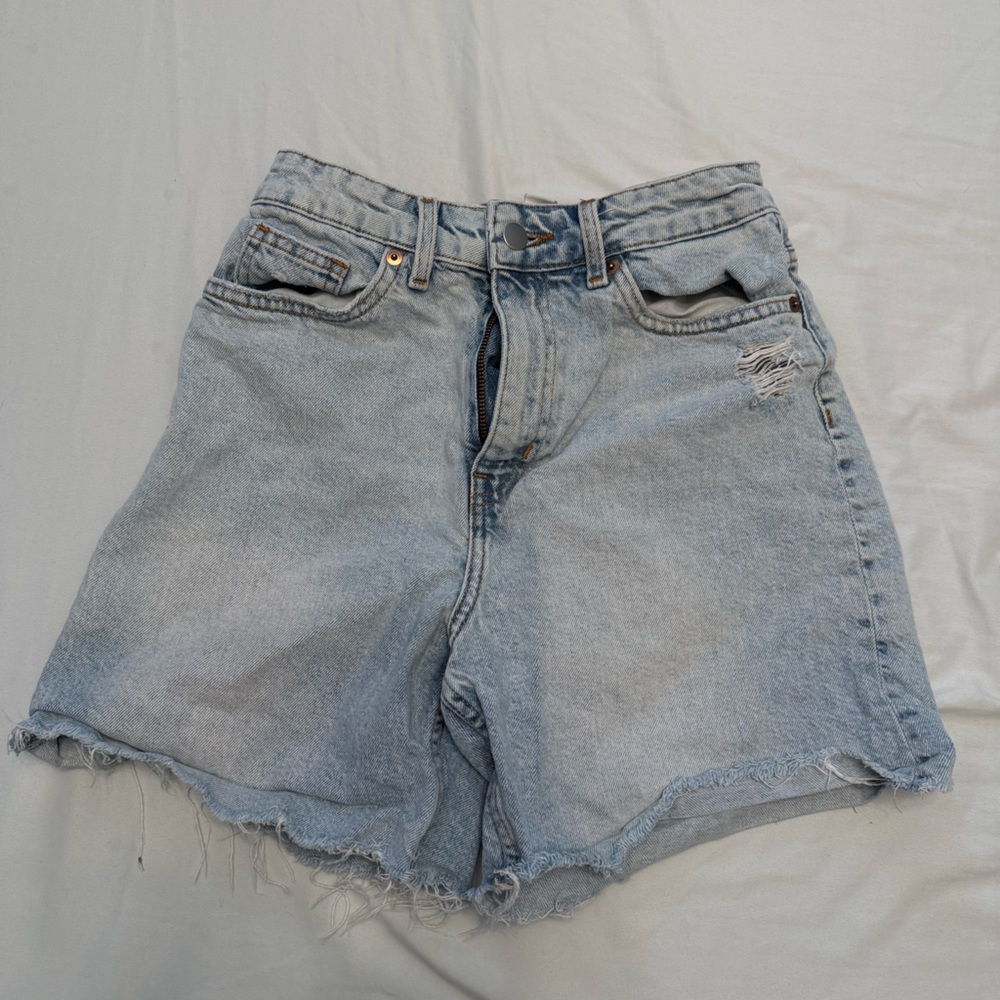 H&M Light Blue Jean Shorts